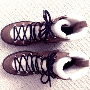 Marc Fisher LTD Capell Genuine Shearling Cuff Boot